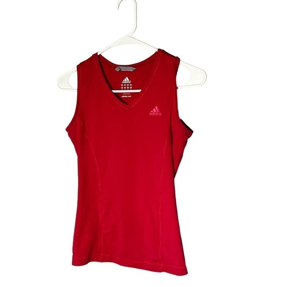 Pink Woman's Adidas Athletic Tank Size Small - Picture 1 of 5